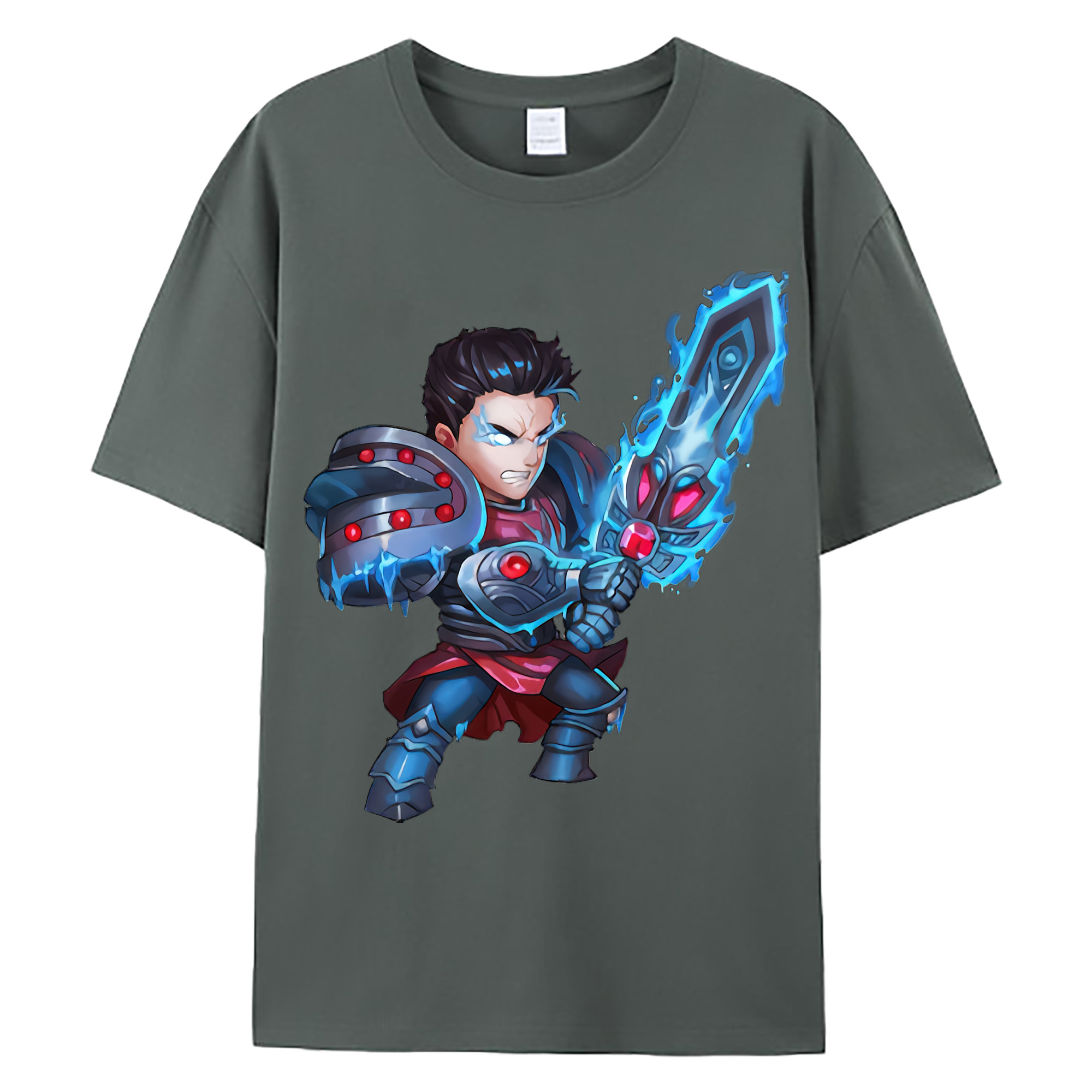 （画像用） リーグ・オブ・レジェンド League of Legends LOL 綿100％ メンズ半袖Tシャツ｜肌触りやわらか＆通気性